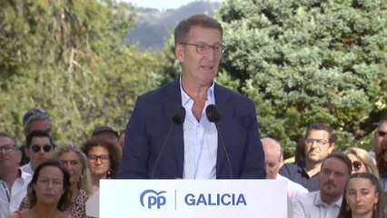 Núñez Feijóo, confiado en conseguir los 4 votos que le faltan para su investidura