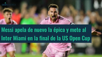 Messi mete al Inter Miami en otra final