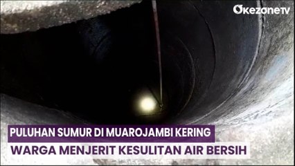 Puluhan Sumur di Muarojambi Kering, Warga Menjerit Kesulitan Air Bersih