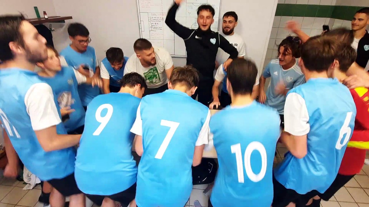 U18 /// LE CHANT DE VICTOIRE CONTRE ST APOLLINAIRE (27/08)
