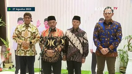 Kebersamaan Anies dan AHY Nonton Wayang Kulit
