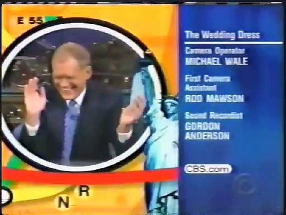 The Wedding Dress CBS Split Screen Credits
