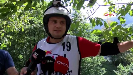 Ardeşen'de Tahta Araba Yarışı Heyecanı