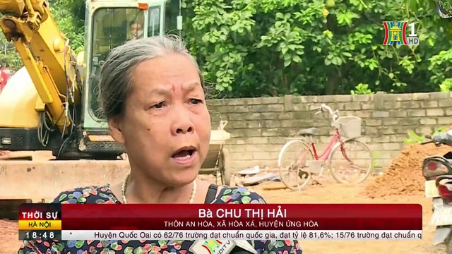 100_ hộ dân Ứng Hòa có nước sạch vào giữa năm 2024