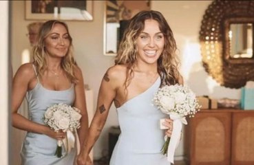Tish Cyrus shares first pictures of Miley Cyrus at her wedding