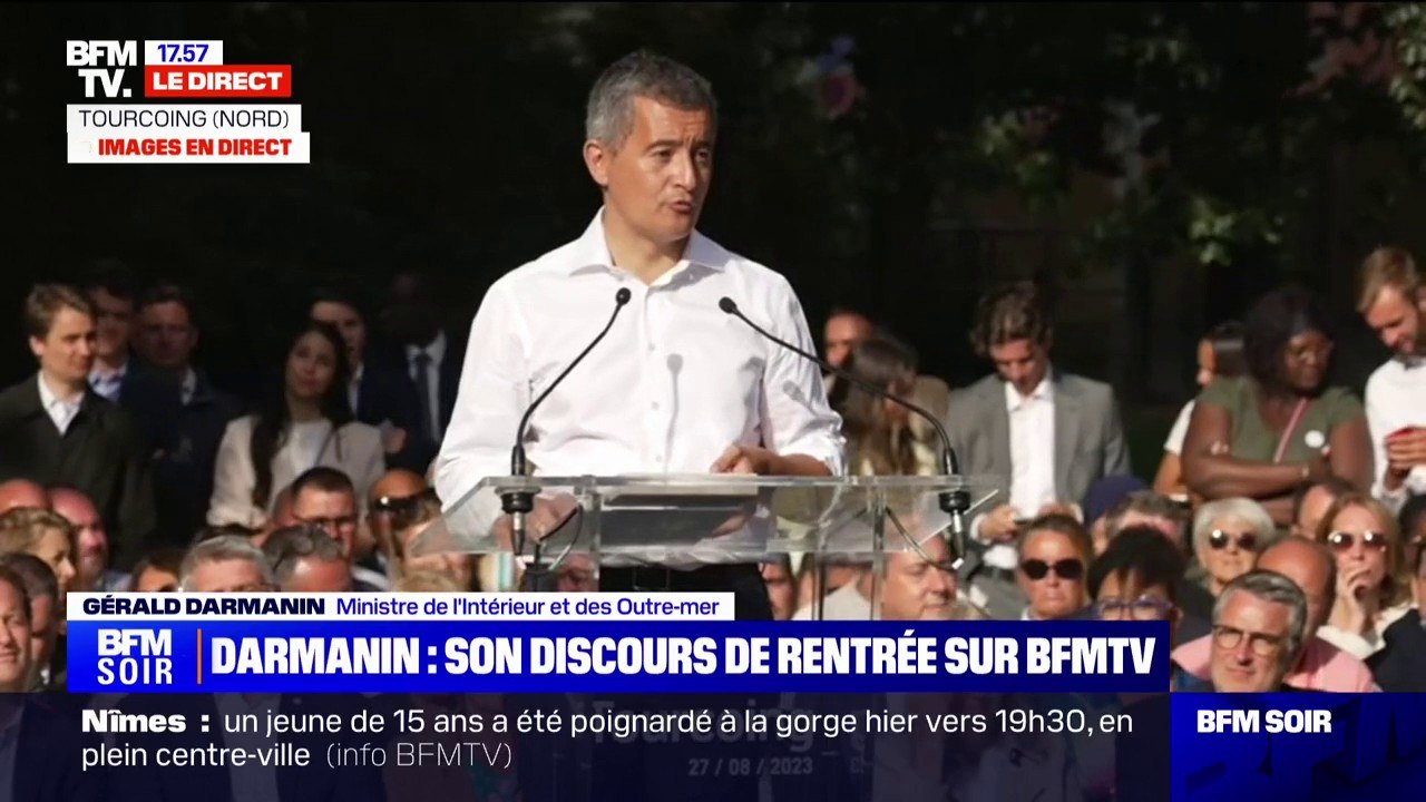 "Merci de ton soutien": Gérald Darmanin salue la présence d'Élisabeth Borne à Tourcoing