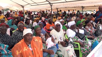 Anne Ouloto et Hubert Oulaye en campagne pour les élections régionales 2023 dans le Cavally