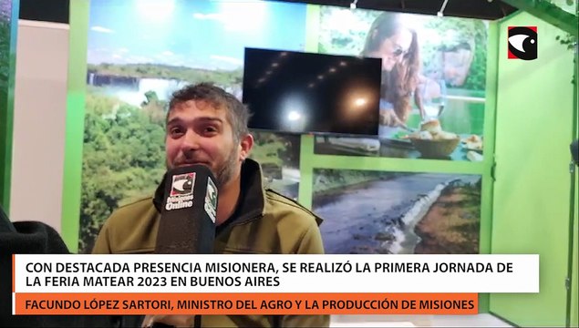 Misiones presente en la quinta edición de la Feria Matear en Buenos Aires