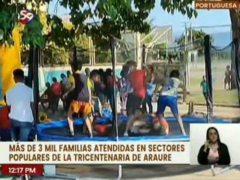 Portuguesa| Familias son atendidas con distribución de alimentos y jornada de atención médica