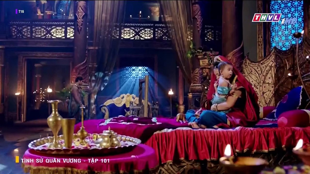 tình sử quân vương tập 101 - THVL1 lồng tiếng - phim ấn độ - xem phim tinh su quan vuong tap 102