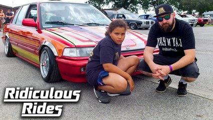 Father & Son Build Incredible Honda Civic Lowrider | RIDICULOUS RIDES