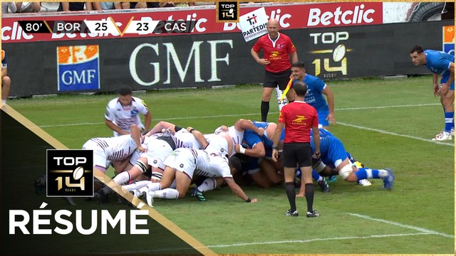 TOP 14 Saison 2023-2024 J02 - Résumé Grand Format Union Bordeaux-Bègles-Castres Olympique