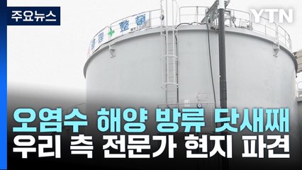 삼중수소 '하한치 이하' 유지...우리 측 전문가 3명 파견 / YTN