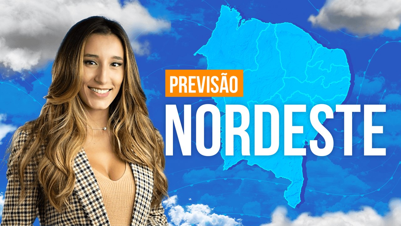 Previsão Nordeste - Chuva persistente no sul da BA
