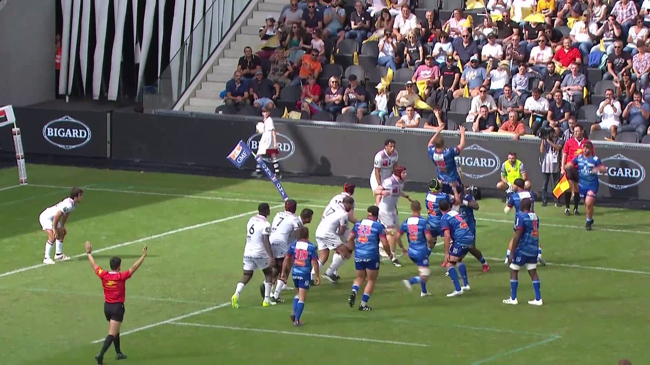 TOP 14 - Essai de pénalité (SR) - Stade Rochelais - LOU Rugby - Saison 2023-2024