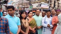 भागलपुर: स्कूल में छुट्टी कटौती के खिलाफ भाजपा नेता का प्रदर्शन, सीएम का फूंका पुतला