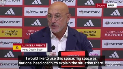 De la Fuente apologises for 'inexcusable human error'