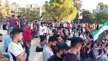 Suriye'de hükümet karşıtı protestolar yayılıyor! Kalabalıkların ağzında 