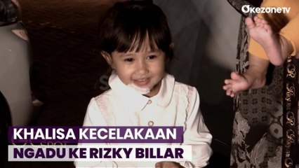 Gemas! Kecelakaan Hingga Dagu Berdarah, Khalisa Ngadu Ke Rizky Billar