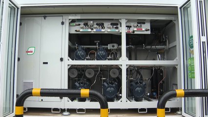 '친환경 냉매' 설비 국내 첫 도입...효율은 높이고 온실가스 줄이고 / YTN