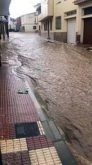 Cae una tromba de agua en Cenizate