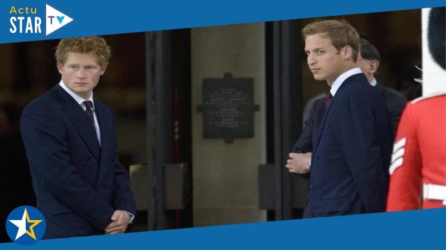 Harry et William irréconciliables Un proche fait des révélations fracassantes sur les causes réell