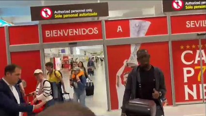 Boubakary Soumaré, nuevo fichaje del Sevilla FC, aterriza en Sevilla
