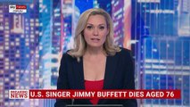 American singer Jimmy Buffett has died aged 76
