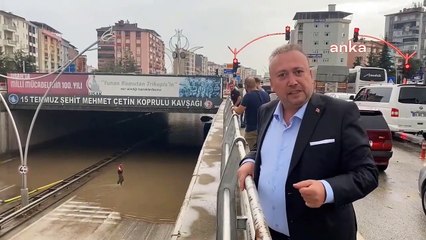 De fortes pluies ont paralysé la circulation à Uşak