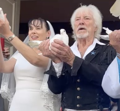 Hugues Aufray et Murielle Mégevand se sont mariés