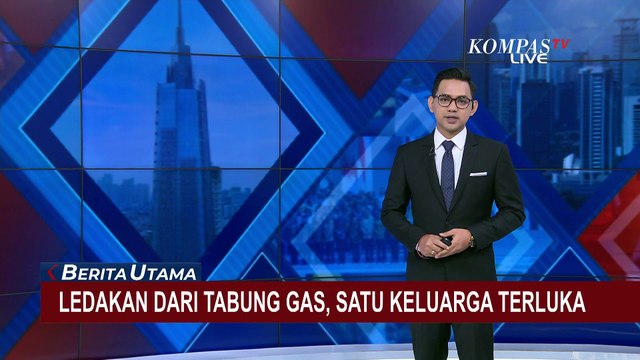Tabung Gas Meledak, Sebabkan Kebakaran dan Satu Keluarga di Serang Terluka