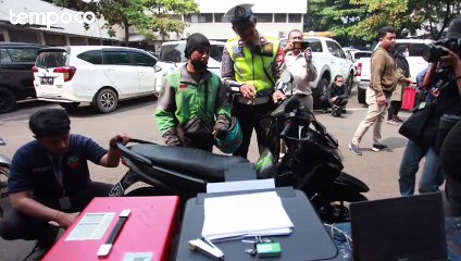 Tilang Uji Emisi Diberlakukan, Polisi: Titik Razia Akan Berpindah-pindah