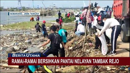 Pandawara Group Ajak Warga Semarang Bersihkan Sampah di Pantai Nelayan Tambak Rejo