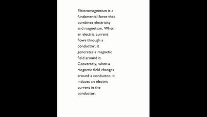 electromagnetism