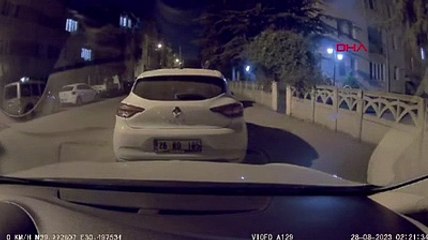 Patlama anı kamerada