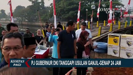 Soal Usulan Ganjil Genap 24 Jam di DKI Jakarta, Heru Budi: Akan Mempersulit Aktivitas Warga