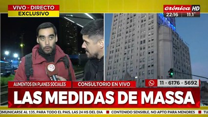 ¿Que piensa  la gente de las medidas de Massa?