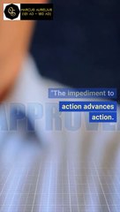 Marcus Aurelius Quotes: Wisdom of a Stoic Emperor | The Quoted Soul #quotes #viral #shorts #quote