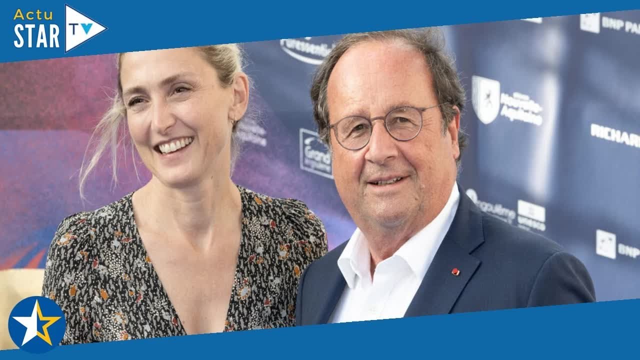 François Hollande et Julie Gayet amoureux et main dans la main face à Karin Viard et son look de l'e