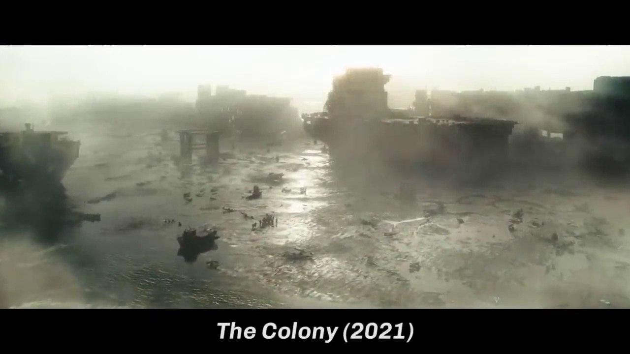 After 300 years, humans discover tsunamis sweeping the planet twice daily when they return to the planet.