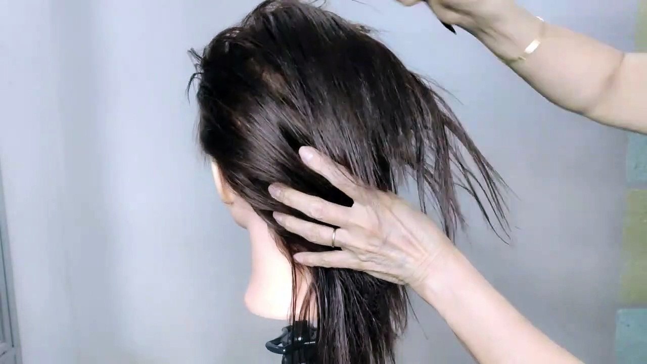 〖41〗Hướng Dẫn Búi Tóc Thấp Đi Tiệc Chi Tiết