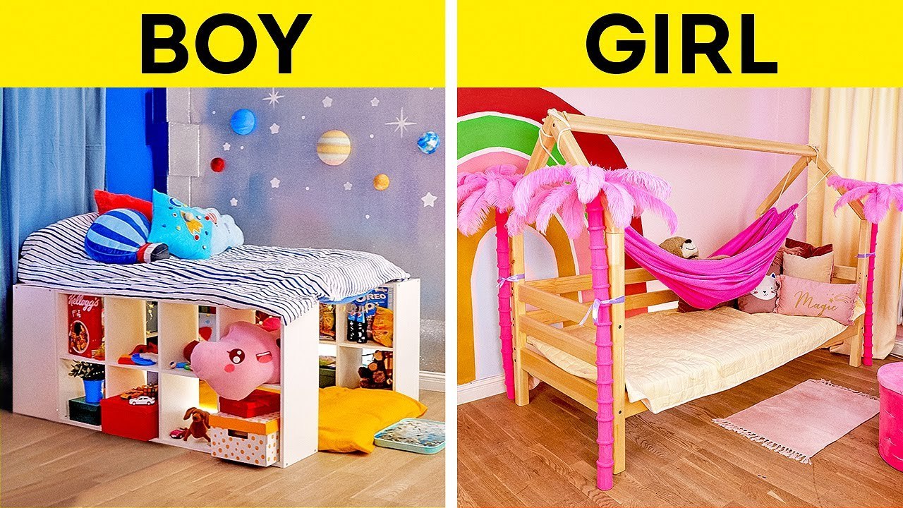 INCREDIBLE ROOM MAKEOVER IDEAS || Low-Budget Decor Crafts