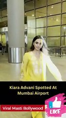 Kiara Advani Spotted At Mumbai Airport