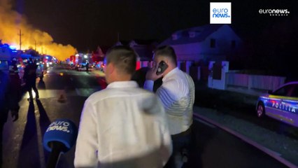 Rumanía | Investiga la causa de las explosiones que han dejado al menos 2 muertos en una gasolinera