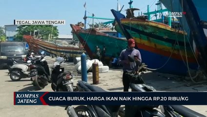 Cuaca Buruk, Harga Ikan Naik Hingga Rp.20.000 Per Kilogram