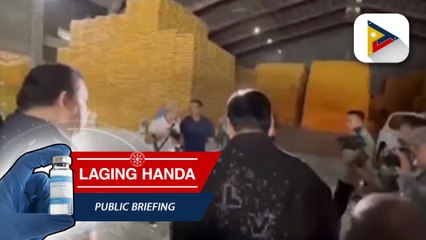 Speaker Romualdez, tiniyak na magtutuloy-tuloy ang inspeksiyon sa mga warehouse ng bigas sa bansa