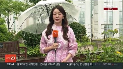 [날씨] 당분간 전국 비 오락가락…내일 시간당 30mm 호우