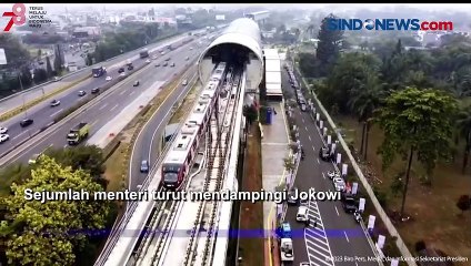 Sri Mulyani Jajal LRT Jabodebek: Saya Excited Sambil Deg-degan