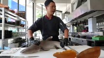 Vietnamese Street Food - GIANT SHARK HOT POT Seafood Vietnam