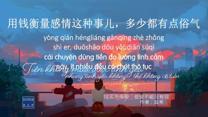 Tiền không mua được tình yêu nhưng tình yêu không thể không có tiền
